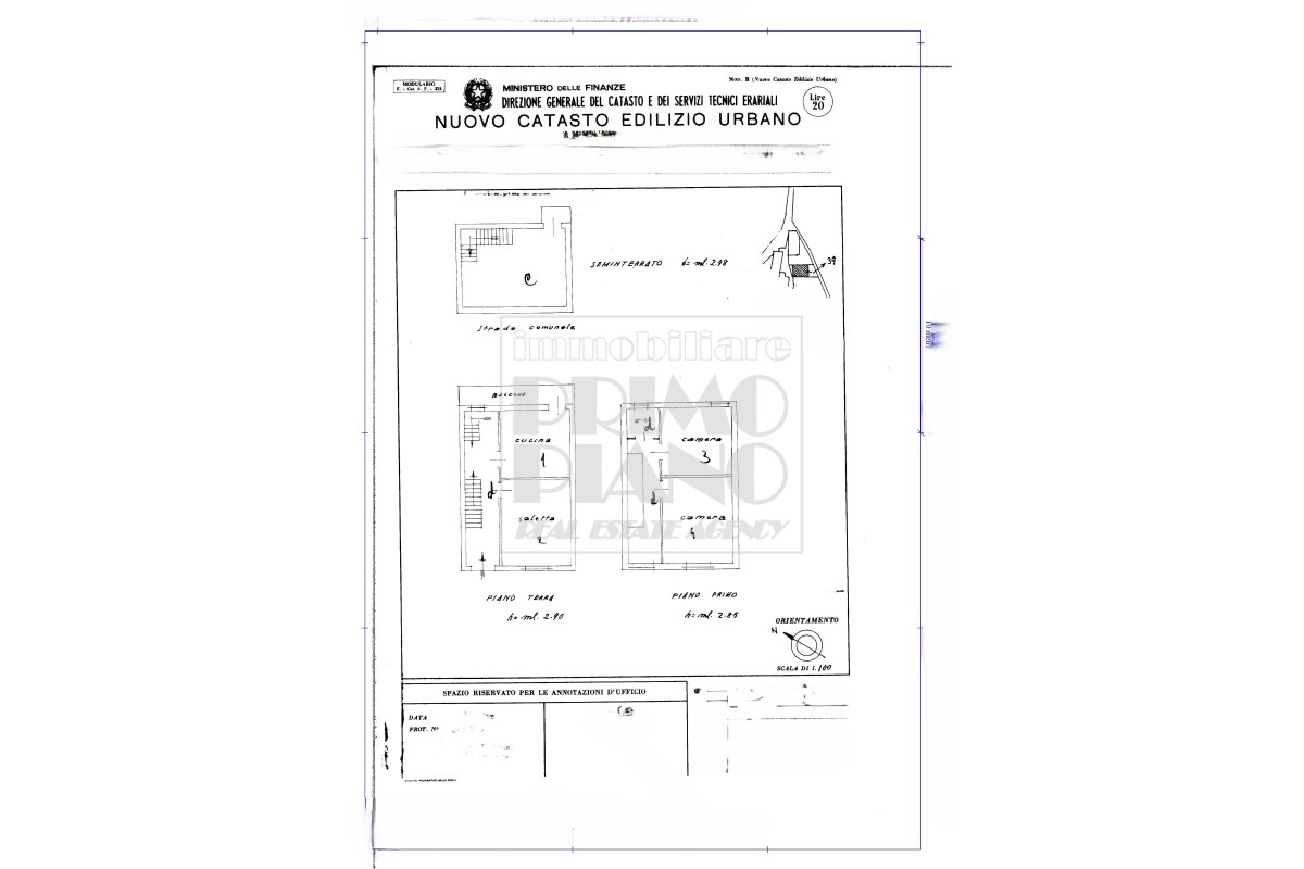 Agenzia Immobiliare PrimoPiano immobiliare - Planimetria 2