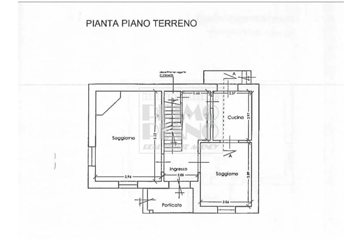 Agenzia Immobiliare PrimoPiano immobiliare - Planimetria 1