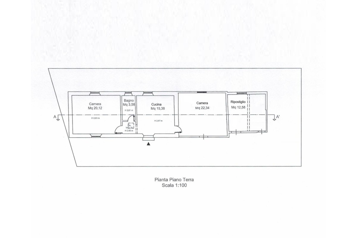 Agenzia Immobiliare AGENZIA IMMOBILIARE TESCONI & C. s.n.c. - Planimetria 1