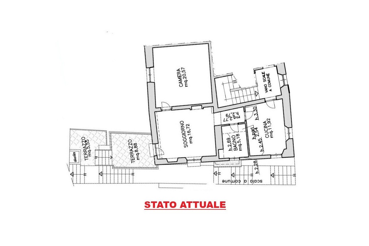 Agenzia Immobiliare AGENZIA IMMOBILIARE TESCONI & C. s.n.c. - Planimetria 1