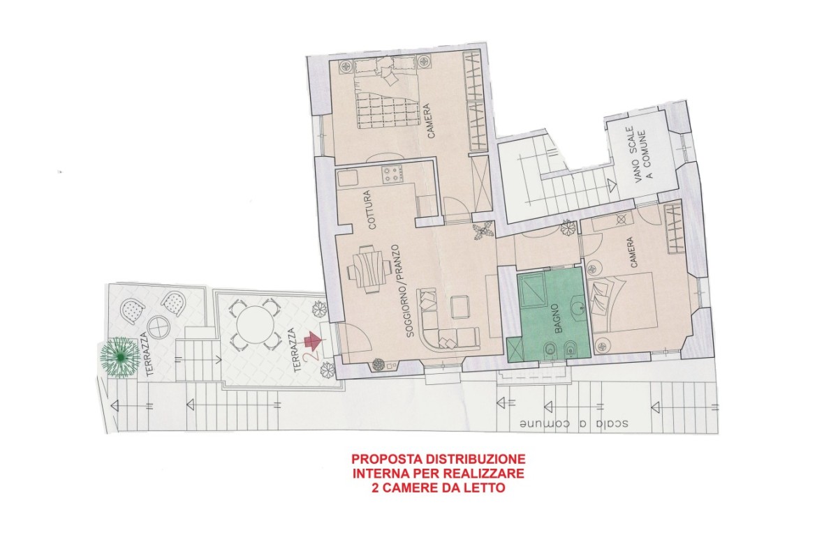 Agenzia Immobiliare AGENZIA IMMOBILIARE TESCONI & C. s.n.c. - Planimetria 3