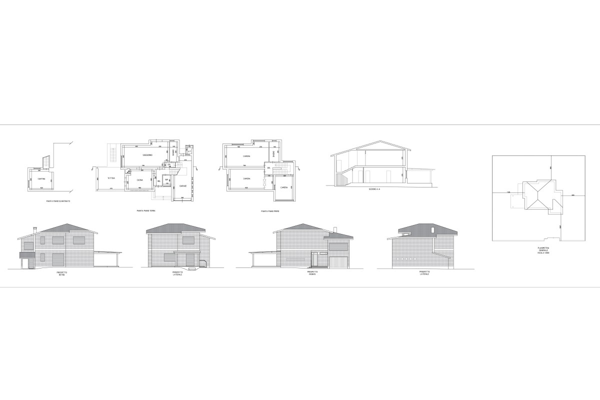 Agenzia Immobiliare AGENZIA IMMOBILIARE TESCONI & C. s.n.c. - Planimetria 1