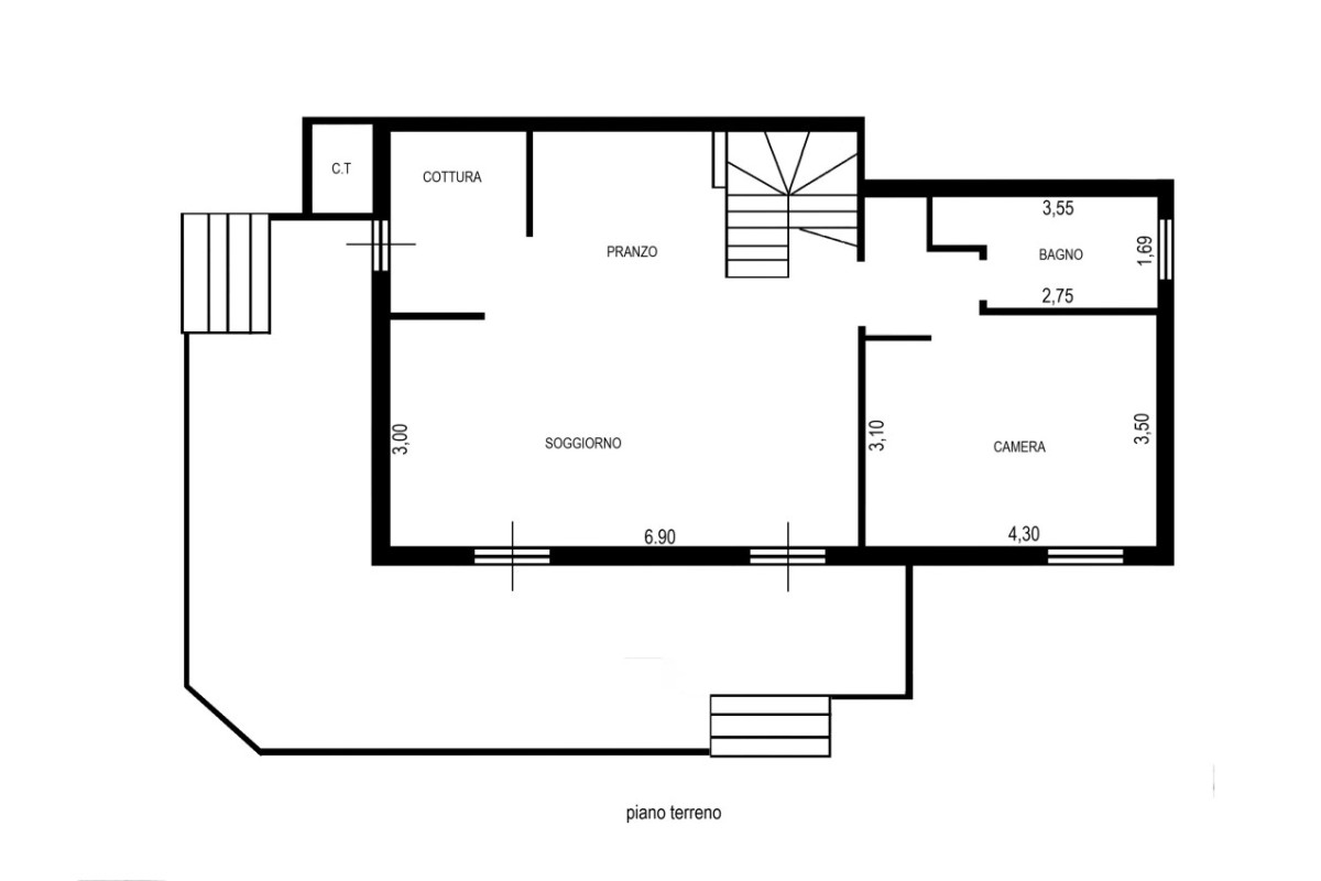 Agenzia Immobiliare AGENZIA IMMOBILIARE TESCONI & C. s.n.c. - Planimetria 1