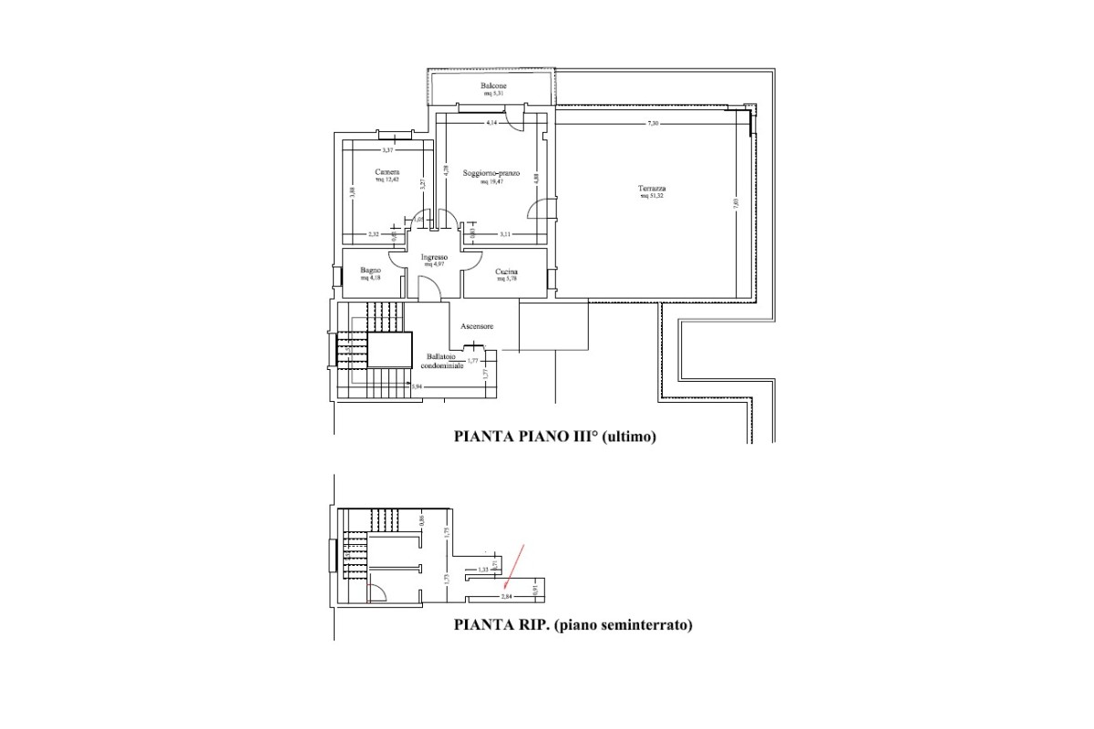 Agenzia Immobiliare AGENZIA IMMOBILIARE TESCONI & C. s.n.c. - Planimetria 1