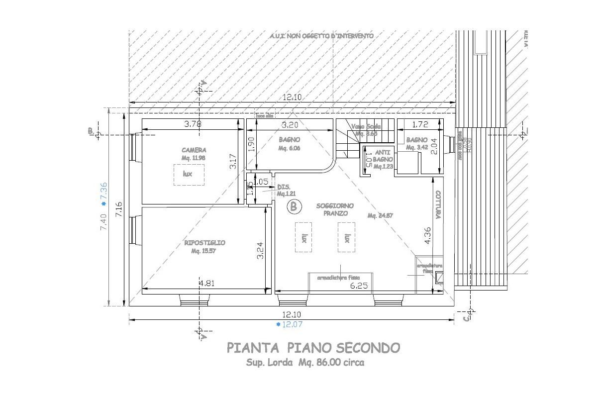 Agenzia Immobiliare AGENZIA IMMOBILIARE TESCONI & C. s.n.c. - Planimetria 1