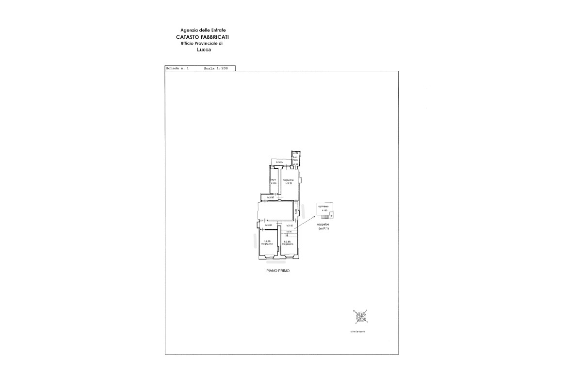 Agenzia Immobiliare AGENZIA IMMOBILIARE TESCONI & C. s.n.c. - Planimetria 1