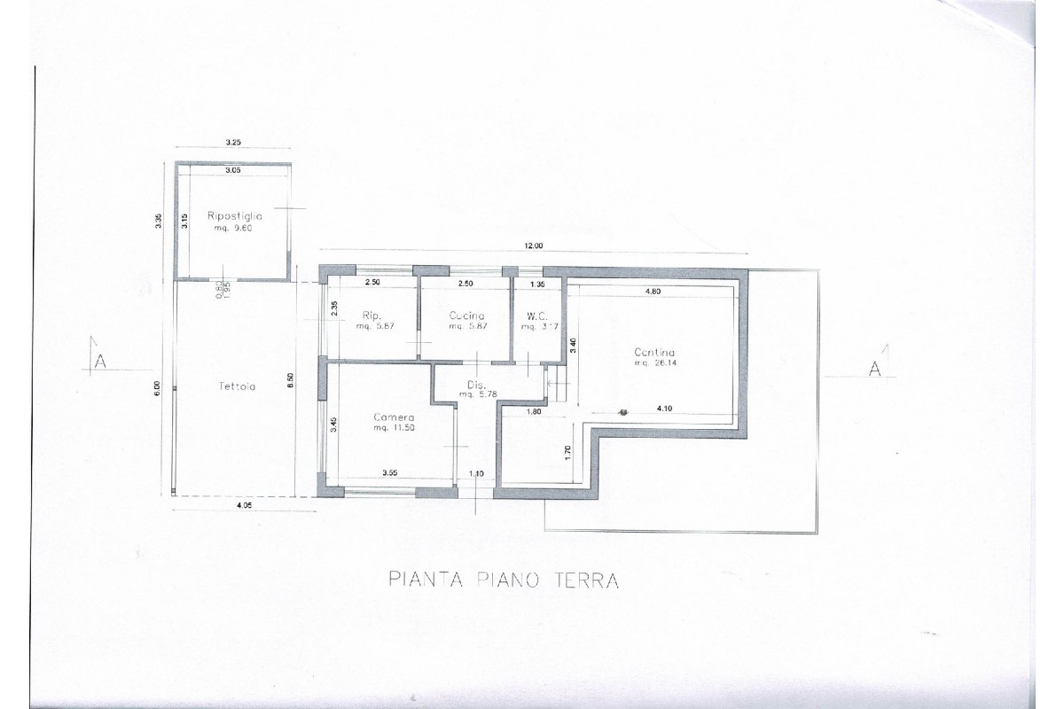 Agenzia Immobiliare AGENZIA IMMOBILIARE TESCONI & C. s.n.c. - Planimetria 1