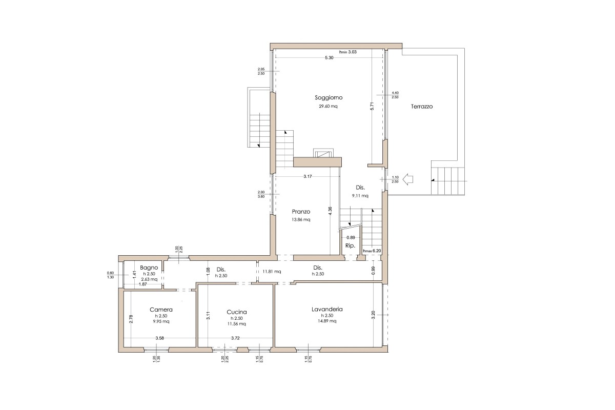 Agenzia Immobiliare AGENZIA IMMOBILIARE TESCONI & C. s.n.c. - Planimetria 2