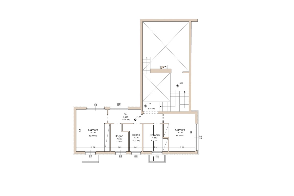 Agenzia Immobiliare AGENZIA IMMOBILIARE TESCONI & C. s.n.c. - Planimetria 3