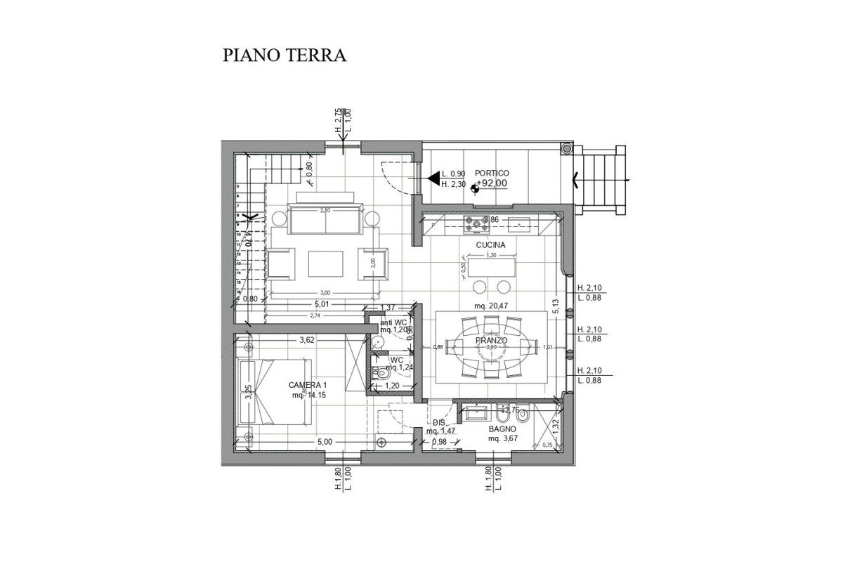 Agenzia Immobiliare AGENZIA IMMOBILIARE TESCONI & C. s.n.c. - Planimetria 2
