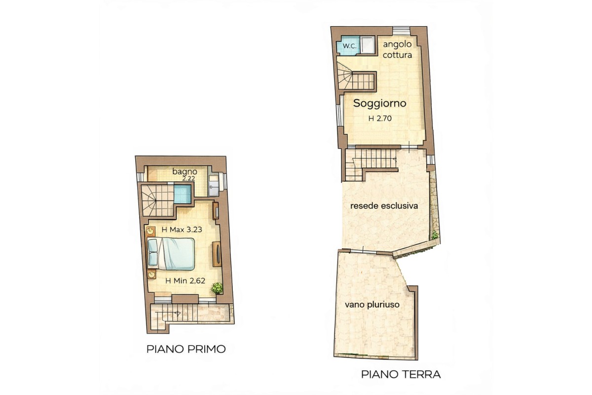 Agenzia Immobiliare AGENZIA IMMOBILIARE TESCONI & C. s.n.c. - Planimetria 1