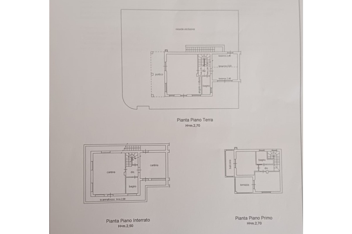 Agenzia Immobiliare AGENZIA IMMOBILIARE TESCONI & C. s.n.c. - Planimetria 1