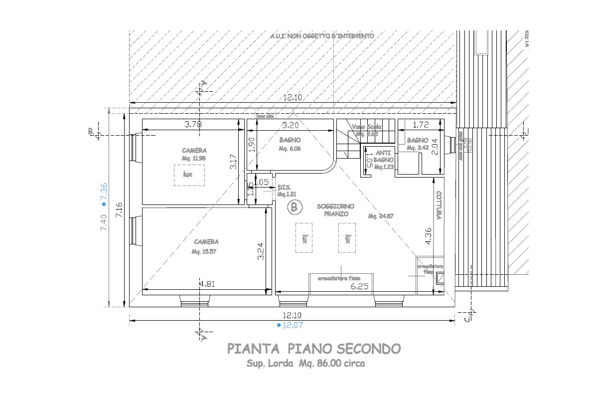 Agenzia Immobiliare AGENZIA IMMOBILIARE TESCONI & C. s.n.c. - Planimetria 1
