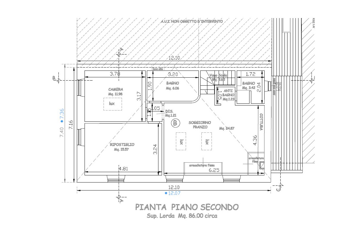 Agenzia Immobiliare AGENZIA IMMOBILIARE TESCONI & C. s.n.c. - Planimetria 1