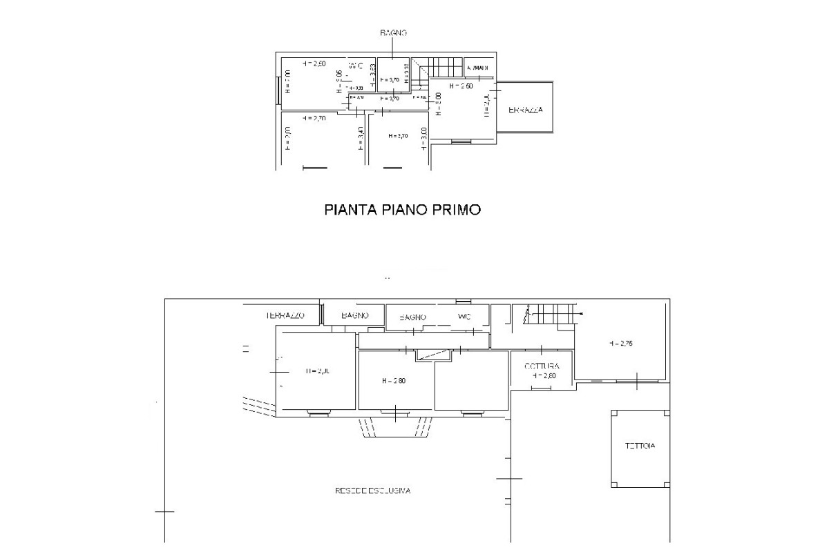 Agenzia Immobiliare AGENZIA IMMOBILIARE TESCONI & C. s.n.c. - Planimetria 1