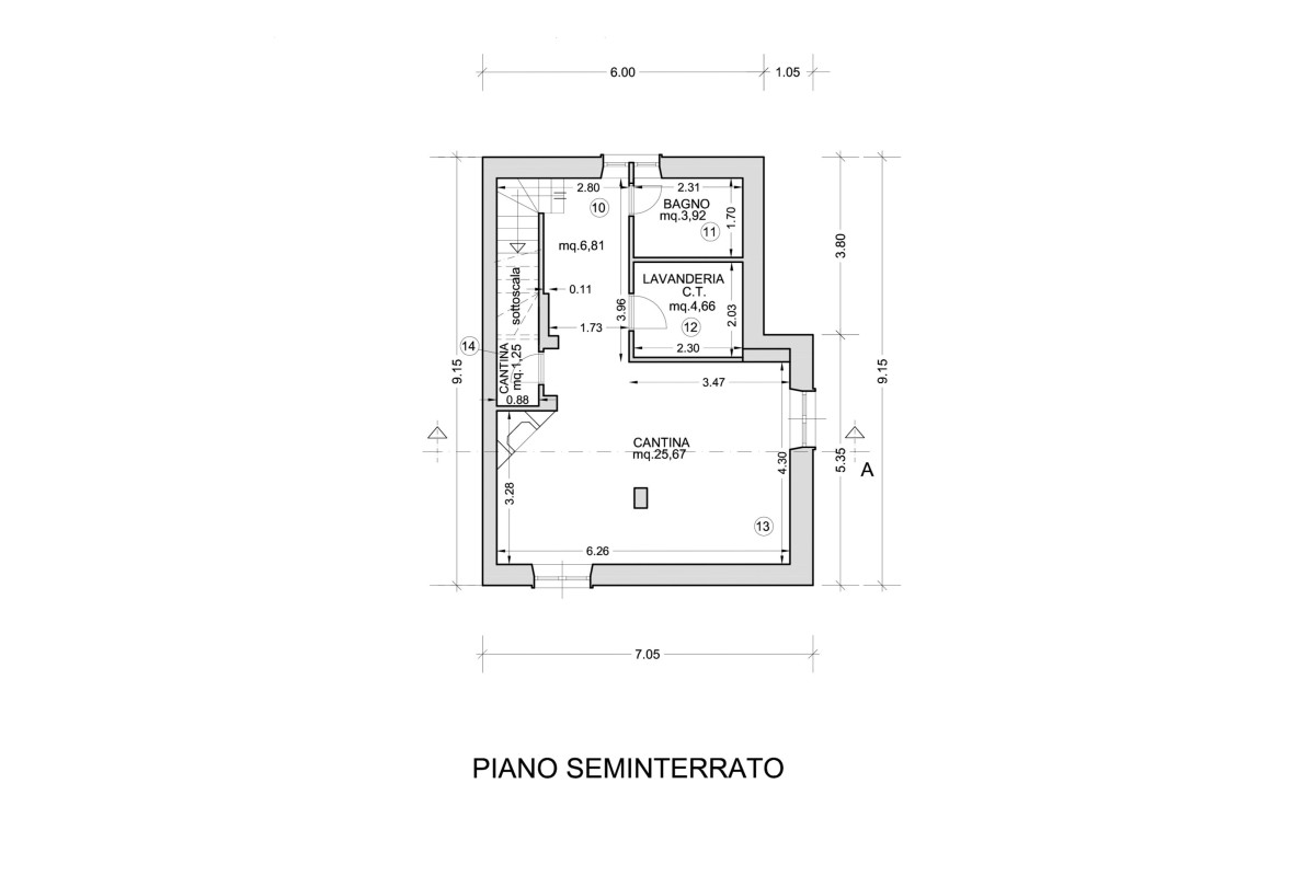 Agenzia Immobiliare AGENZIA IMMOBILIARE TESCONI & C. s.n.c. - Planimetria 1