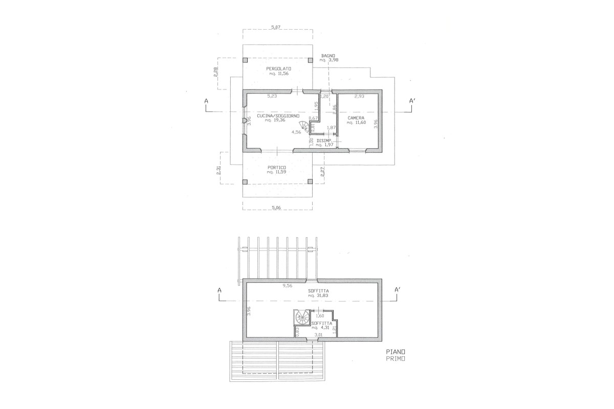 Agenzia Immobiliare AGENZIA IMMOBILIARE TESCONI & C. s.n.c. - Planimetria 1