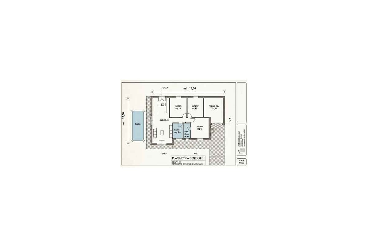 Agenzia Immobiliare AGENZIA IMMOBILIARE TESCONI & C. s.n.c. - Planimetria 1