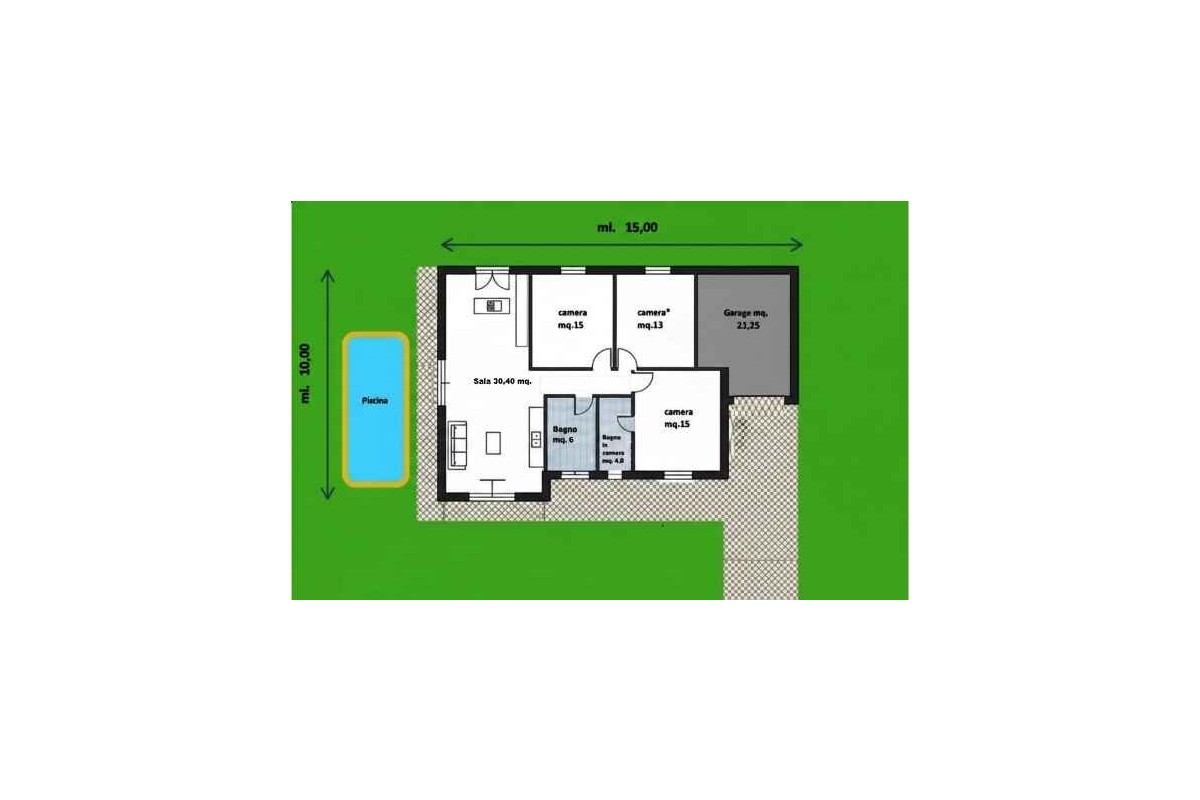 Agenzia Immobiliare AGENZIA IMMOBILIARE TESCONI & C. s.n.c. - Planimetria 2