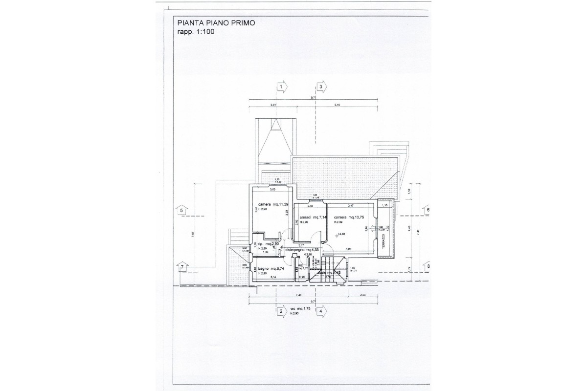 Agenzia Immobiliare AGENZIA IMMOBILIARE TESCONI & C. s.n.c. - Planimetria 3
