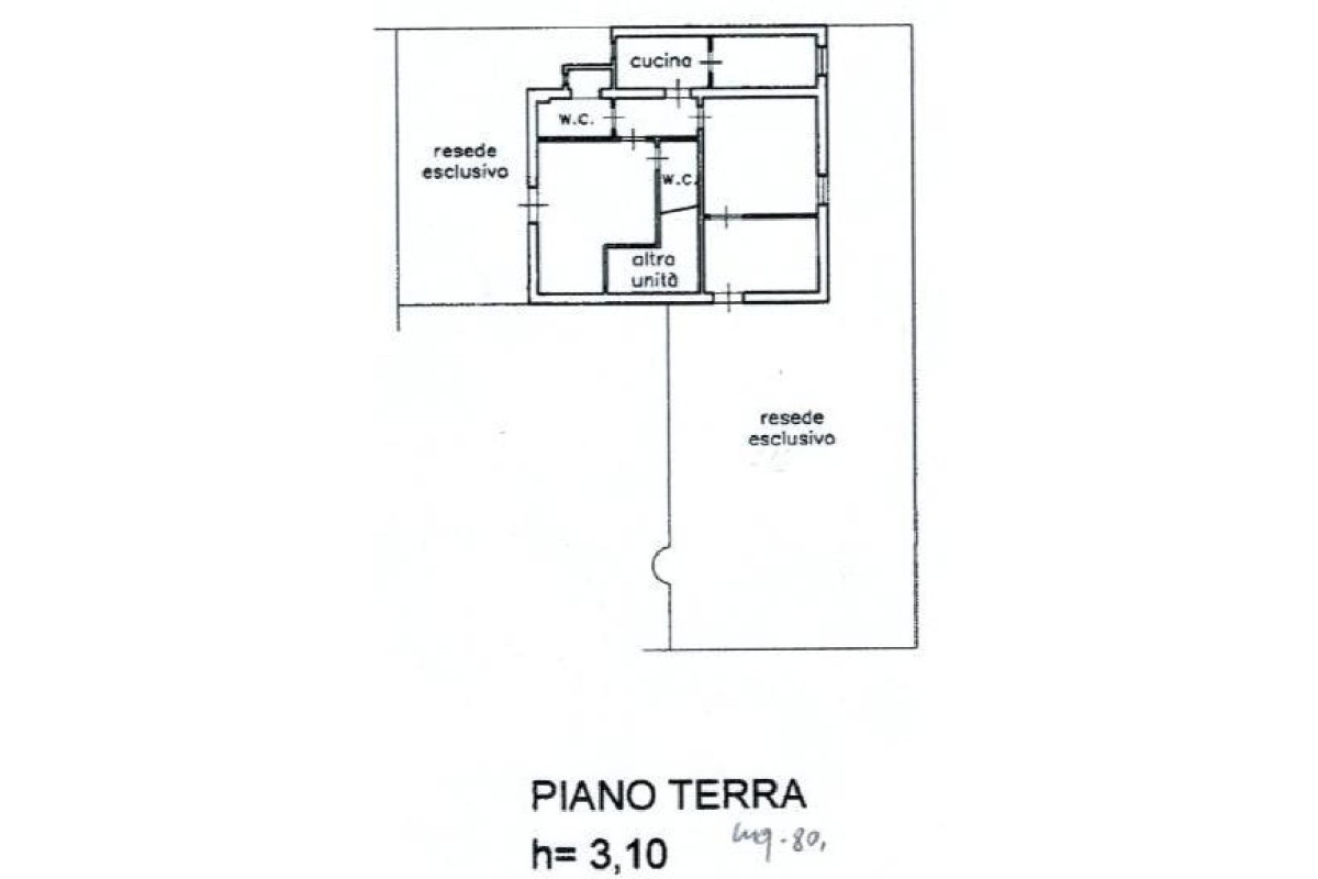 Agenzia Immobiliare AGENZIA IMMOBILIARE TESCONI & C. s.n.c. - Planimetria 1