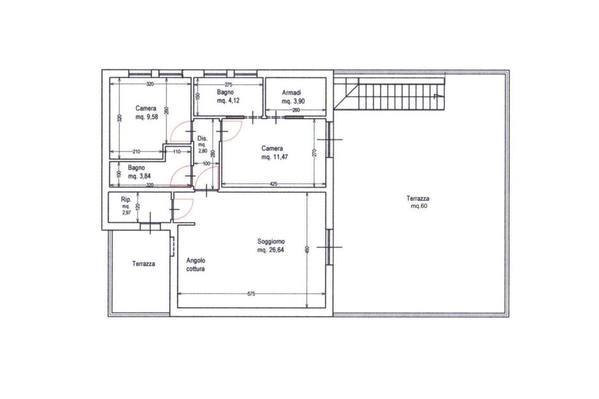 Agenzia Immobiliare AGENZIA IMMOBILIARE TESCONI & C. s.n.c. - Planimetria 1