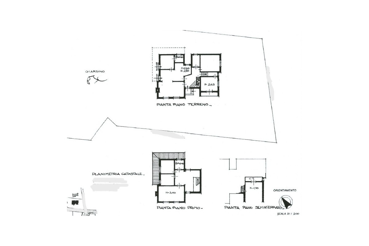 Agenzia Immobiliare AGENZIA IMMOBILIARE TESCONI & C. s.n.c. - Planimetria 1