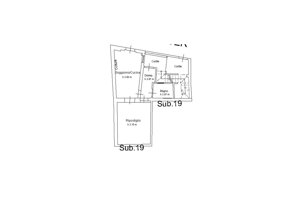 Agenzia Immobiliare IMMOBILIARE ITALIA SRLS - Planimetria 1