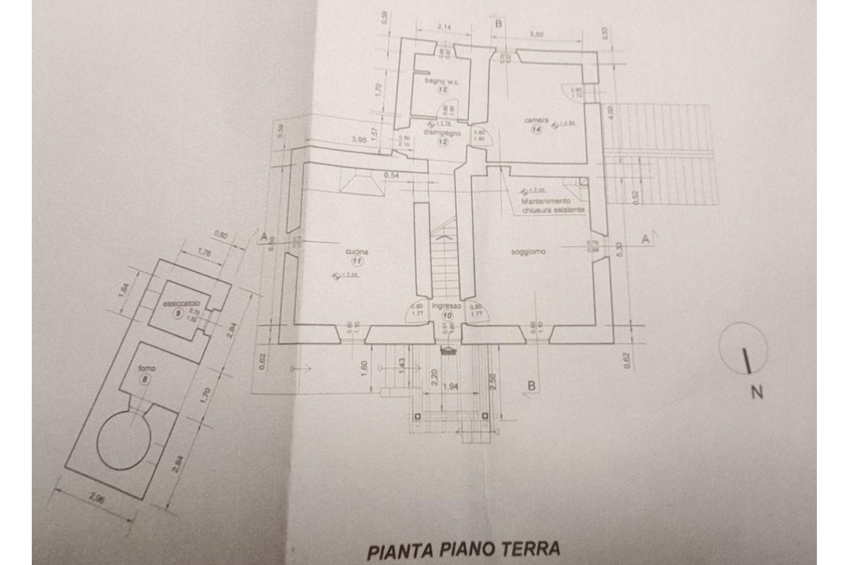 Agenzia Immobiliare Studio ERRE2 Immobiliare di Gabriele Lippi - Planimetria 1