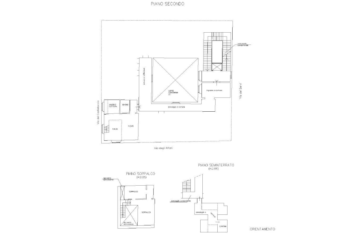 Agenzia Immobiliare Studio ERRE2 Immobiliare di Gabriele Lippi - Planimetria 1