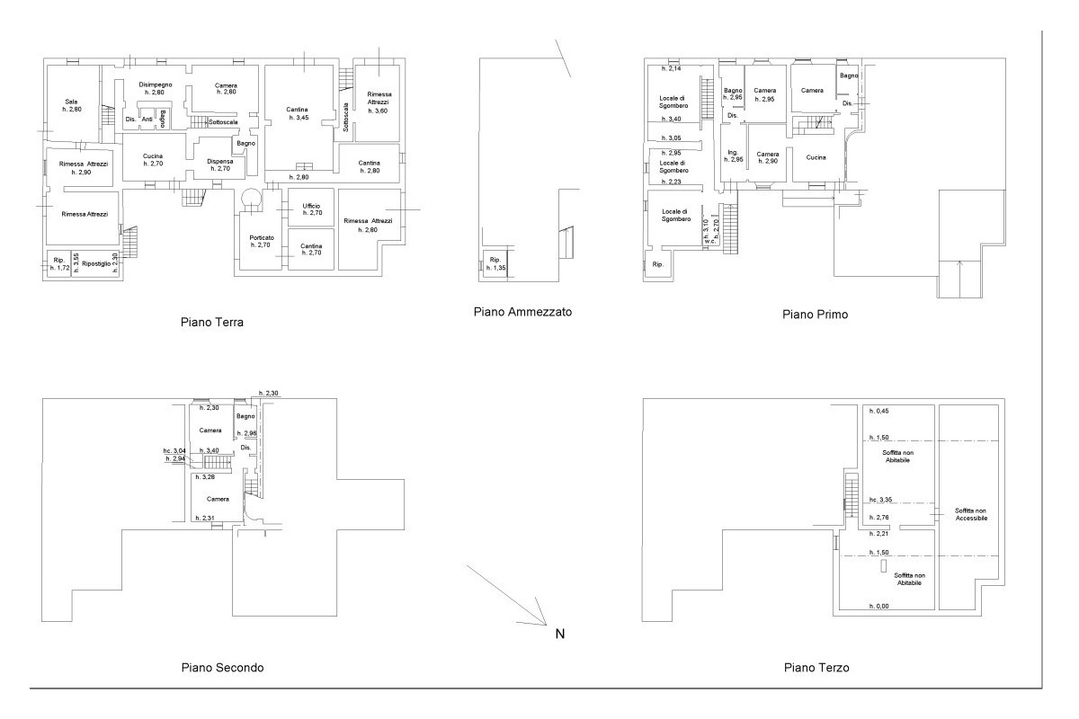 Agenzia Immobiliare Studio ERRE2 Immobiliare di Gabriele Lippi - Planimetria 1