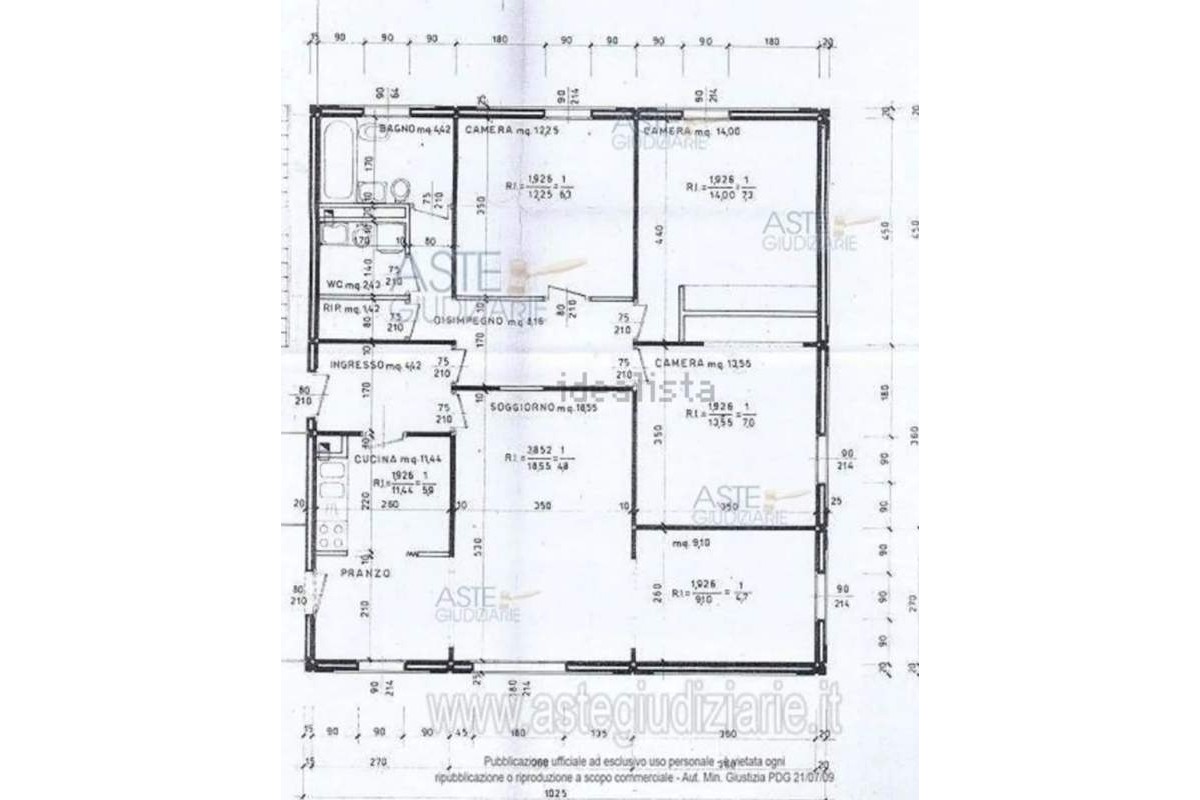 Agenzia Immobiliare Agenzia Studio Dama - Planimetria 1