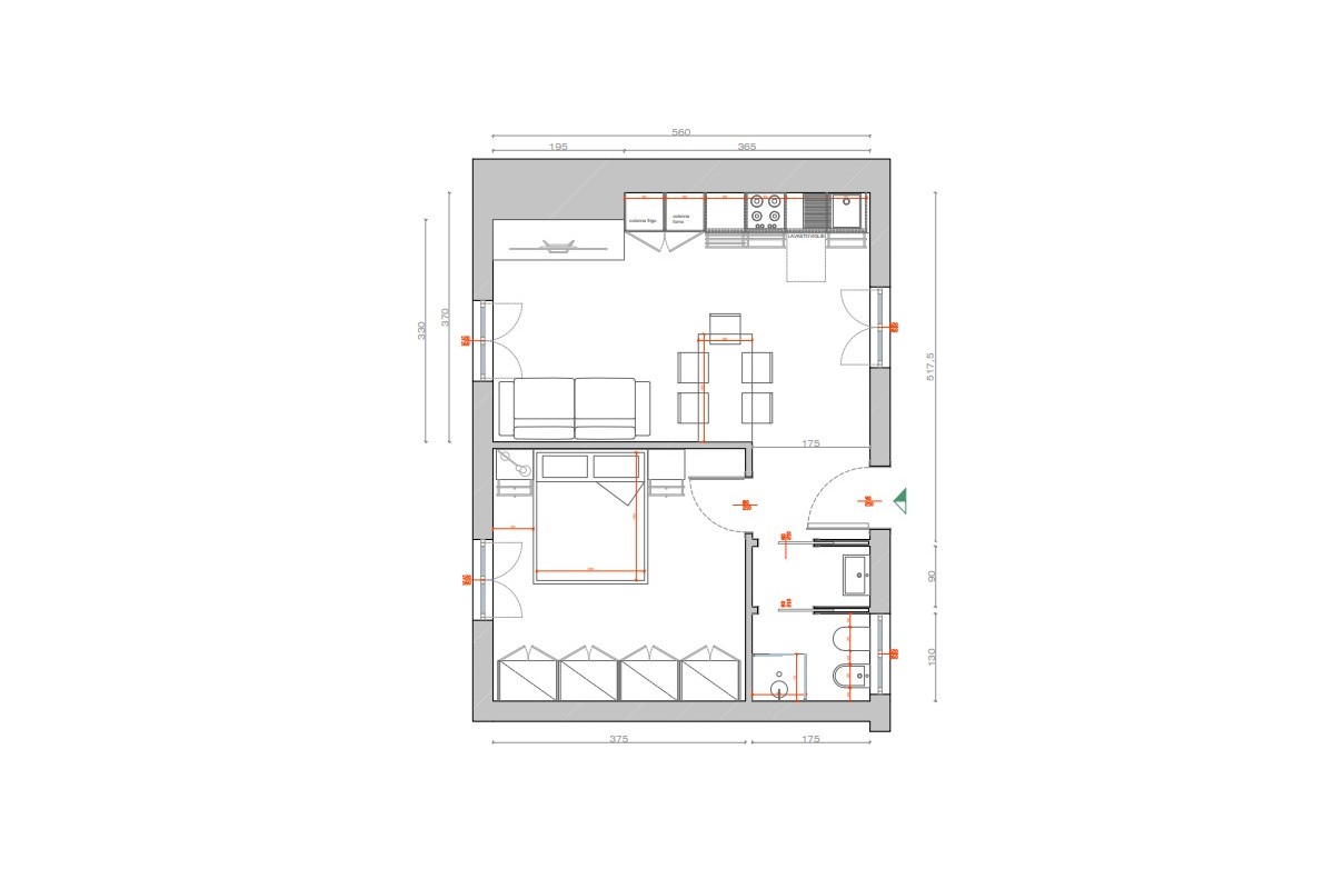 Agenzia Immobiliare Agenzia Studio Dama - Planimetria 1
