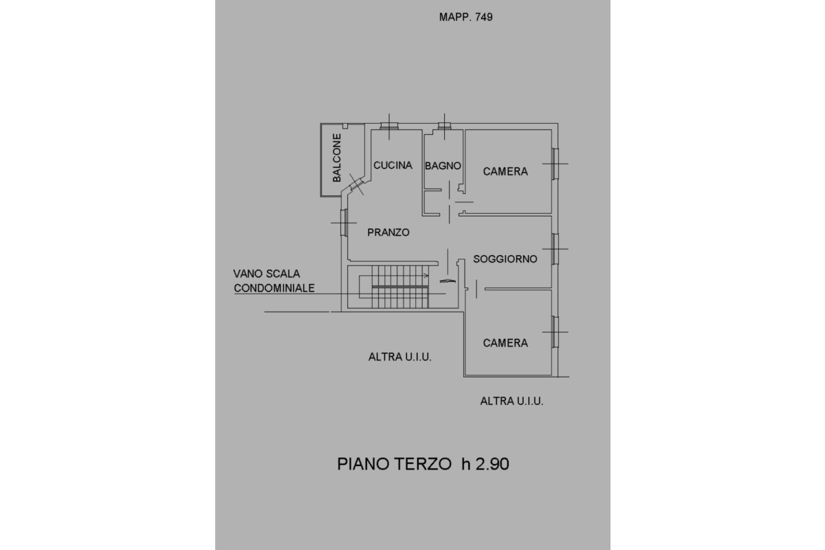 Agenzia Immobiliare ABITA.RE SRL - Planimetria 1