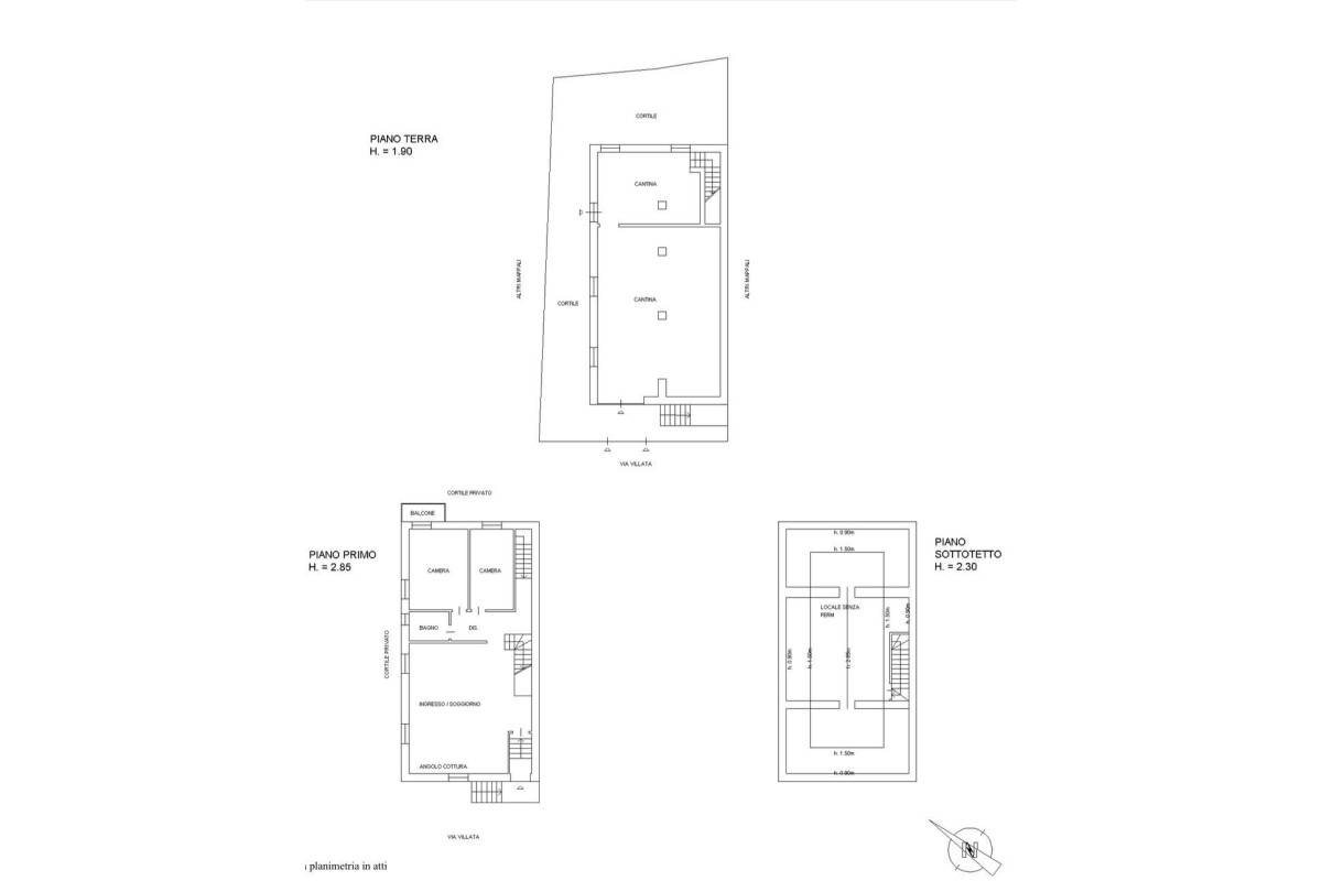 Agenzia Immobiliare ABITA.RE SRL - Planimetria 1