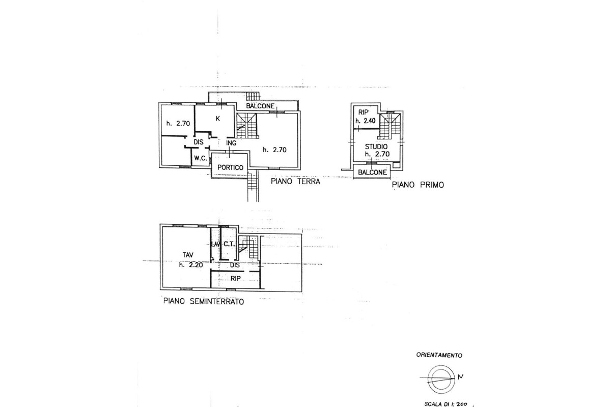Agenzia Immobiliare ABITA.RE SRL - Planimetria 1