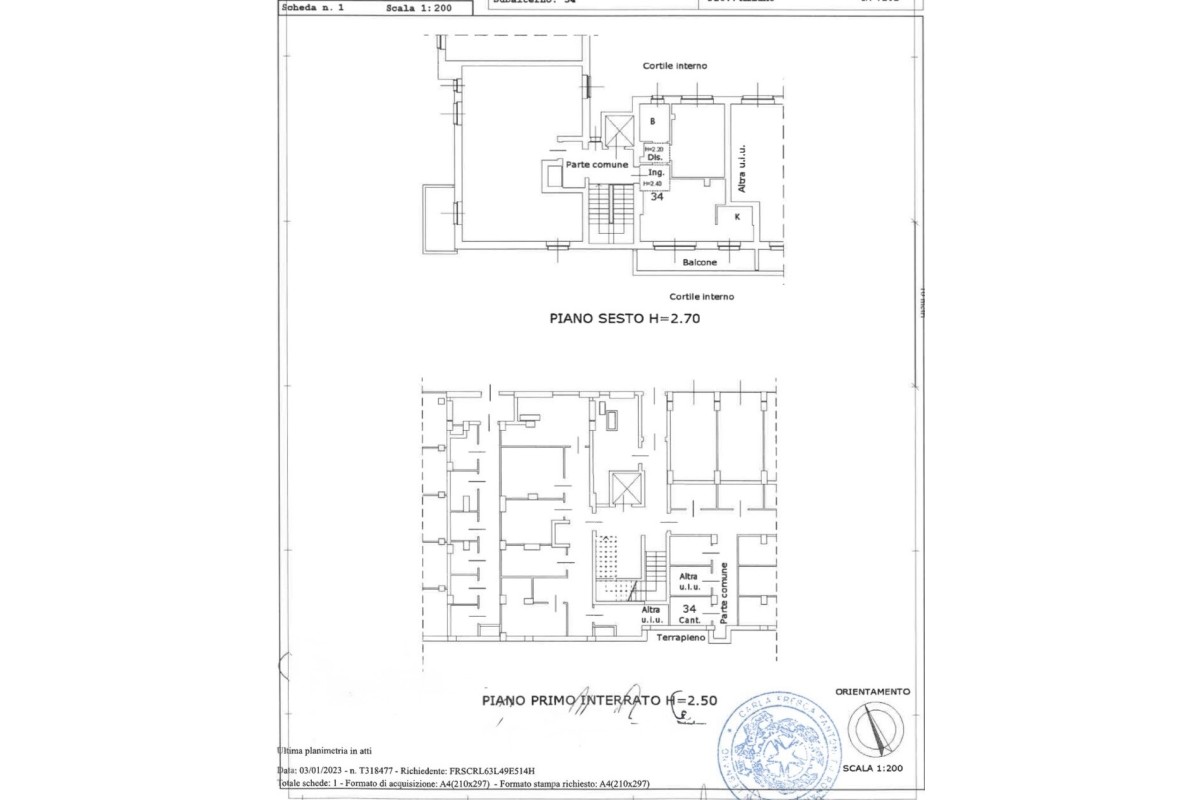 Agenzia Immobiliare ABITA.RE SRL - Planimetria 1