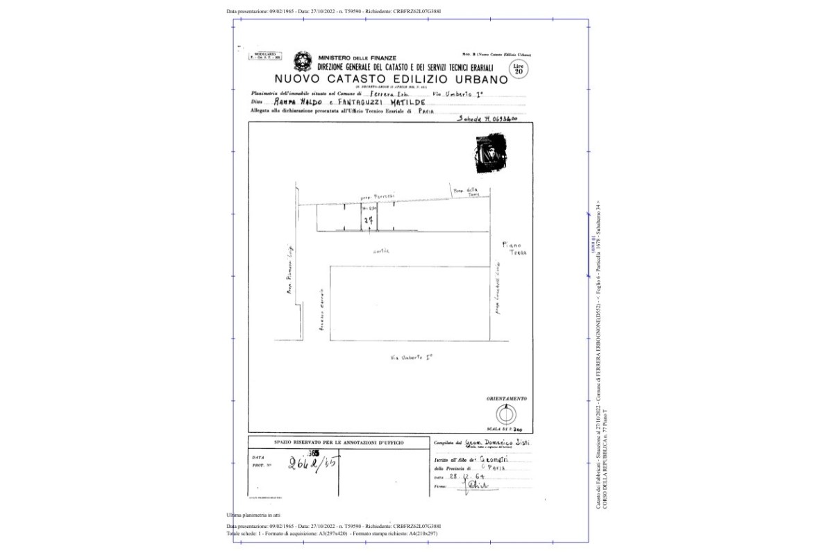 Agenzia Immobiliare ABITA.RE SRL - Planimetria 1