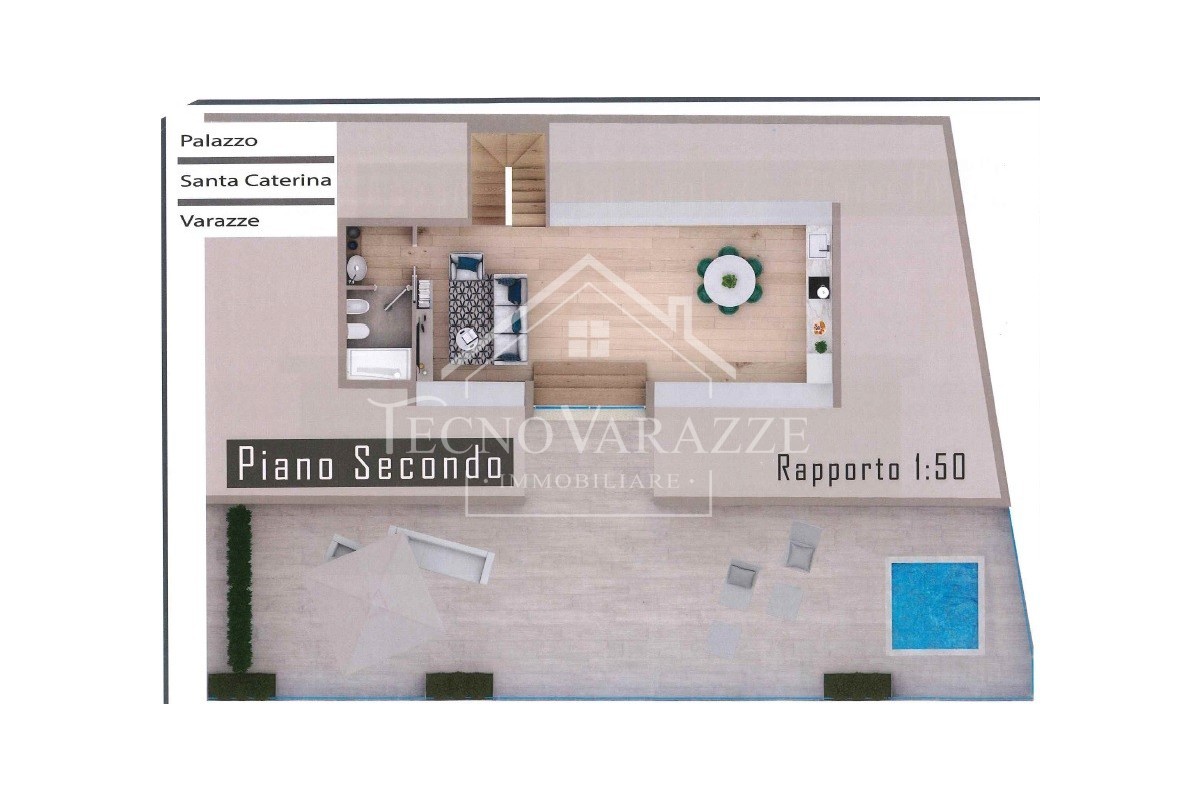 Agenzia Immobiliare Immobiliare Tecnovarazze - Planimetria 2