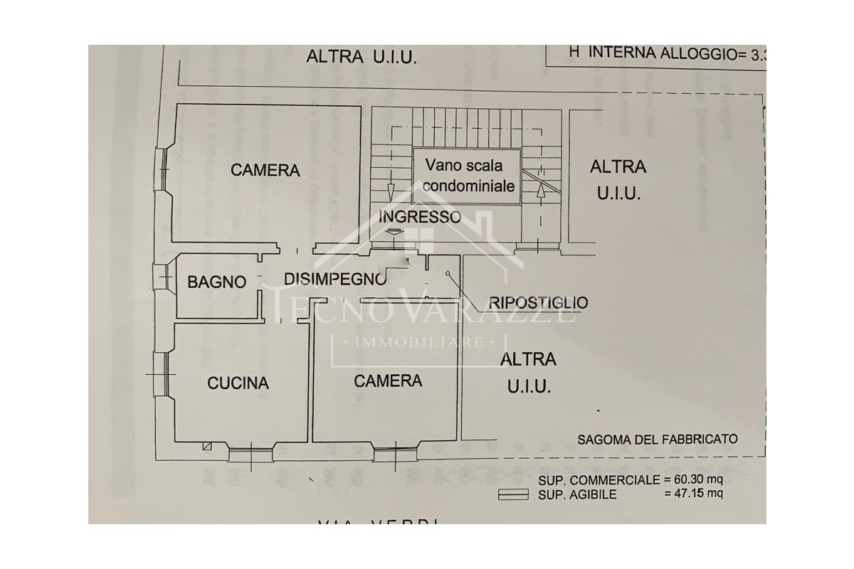 Agenzia Immobiliare Immobiliare Tecnovarazze - Planimetria 1