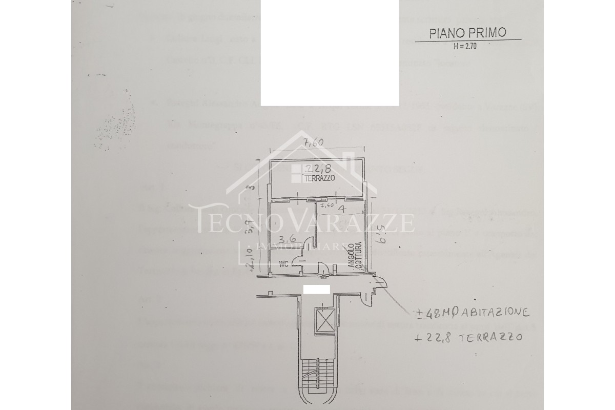 Agenzia Immobiliare Immobiliare Tecnovarazze - Planimetria 1