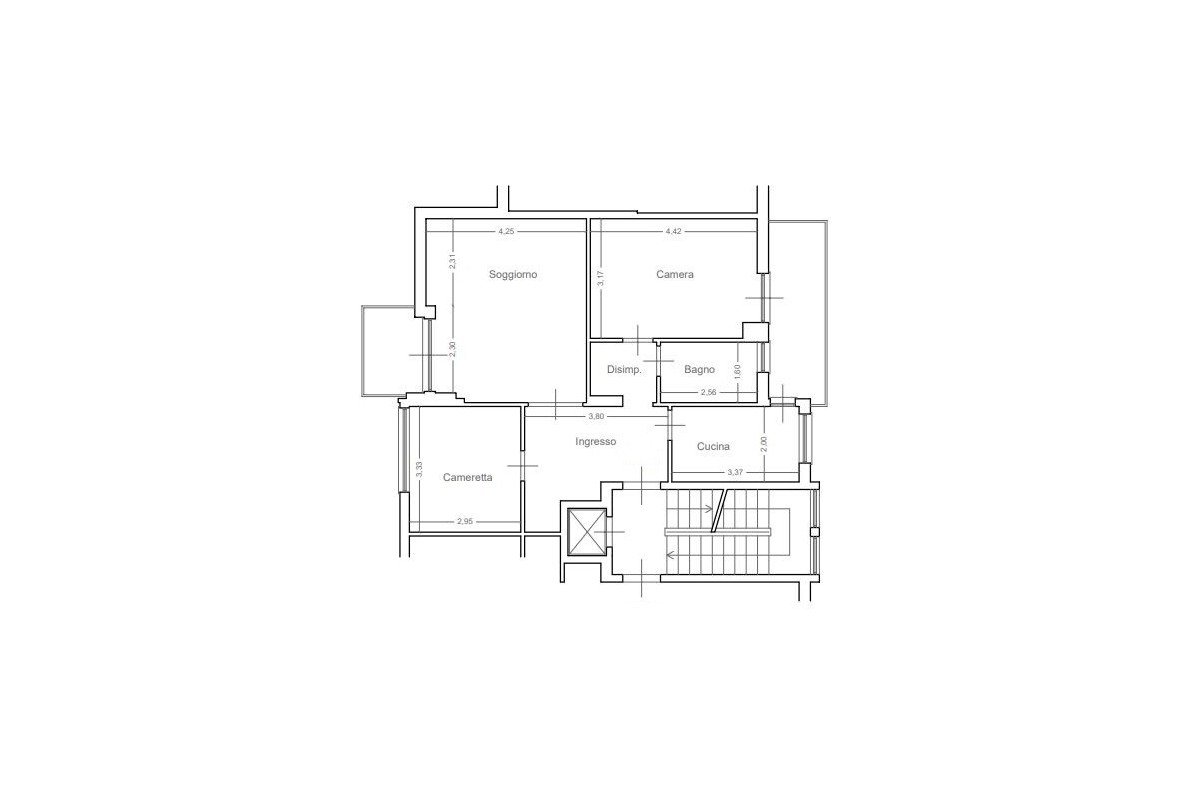 Agenzia Immobiliare The House S.R.L.S. - Planimetria 1