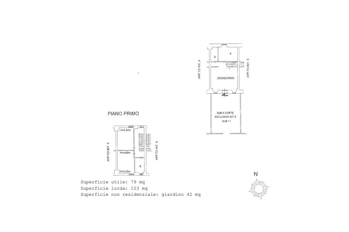 Agenzia Immobiliare The House S.R.L.S. - Planimetria 1