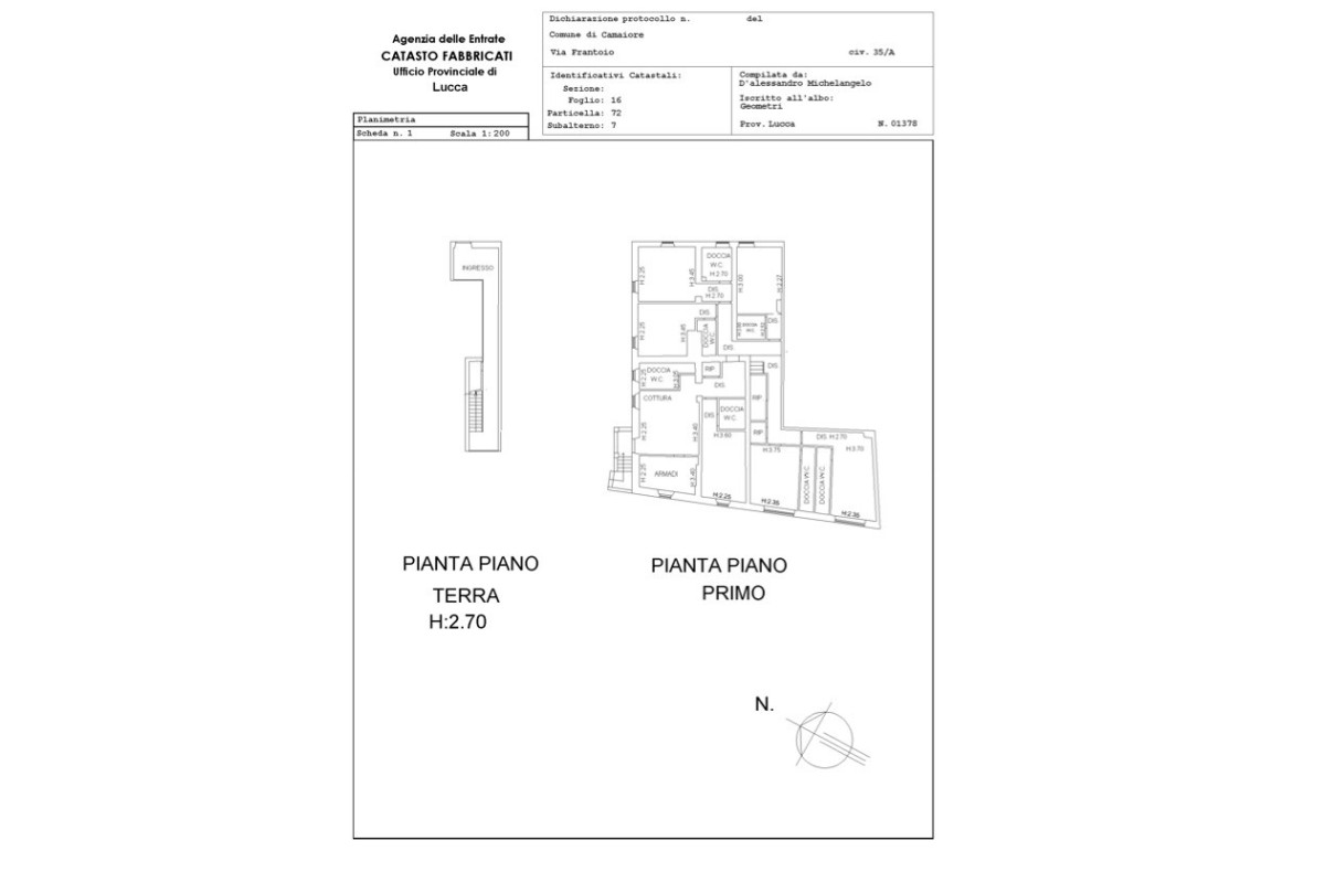 Agenzia Immobiliare Gabriele Monteforte Immobiliare di Gabriele Monteforte - Planimetria 3