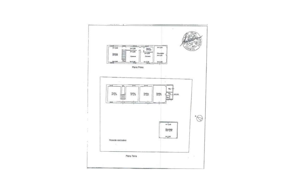 Agenzia Immobiliare Gabriele Monteforte Immobiliare di Gabriele Monteforte - Planimetria 1