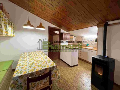 Mansarda in centro con vista.