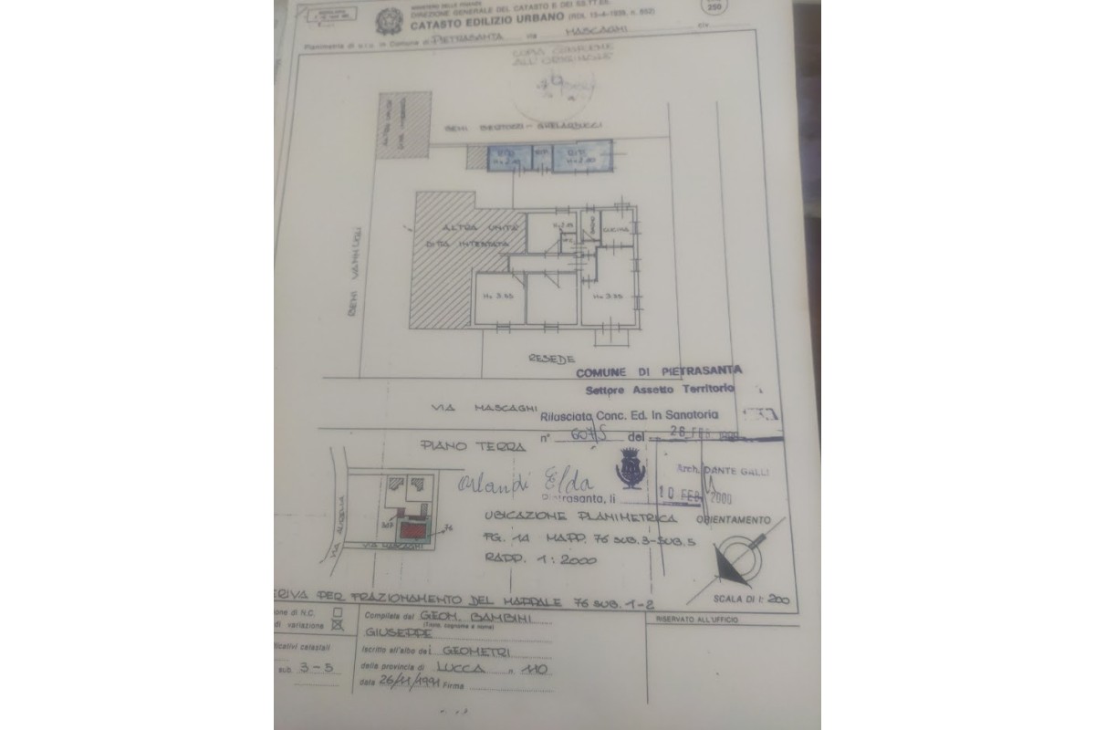 Agenzia Immobiliare Geo Immobiliare Mare di Polacci Federico - Planimetria 3