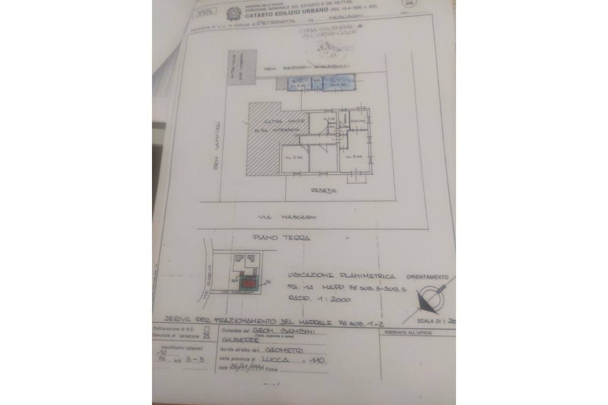 Agenzia Immobiliare Geo Immobiliare Mare di Polacci Federico - Planimetria 2