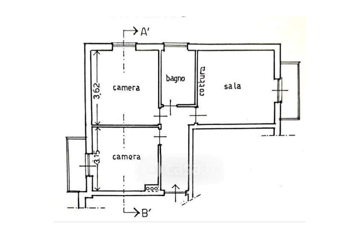 Agenzia Immobiliare RB Immobiliare di Rosario Benigno - Planimetria 1