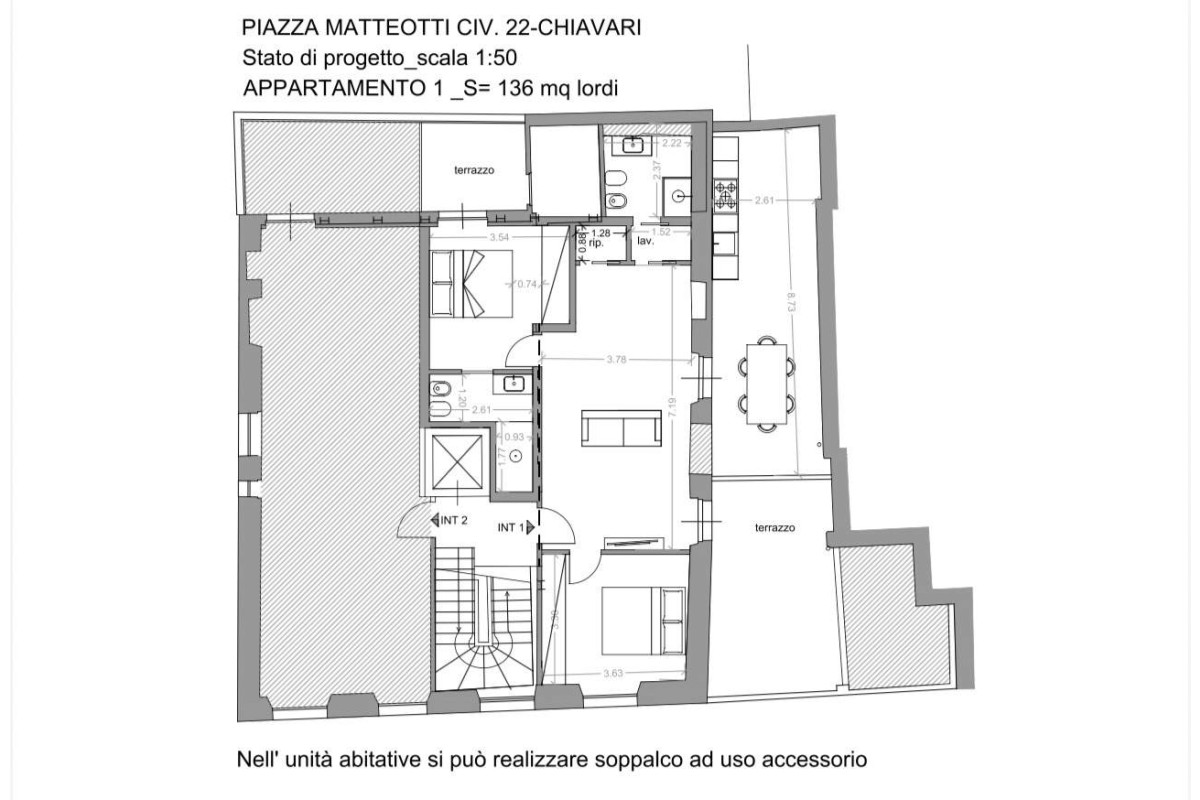 Agenzia Immobiliare RB Immobiliare di Rosario Benigno - Planimetria 1